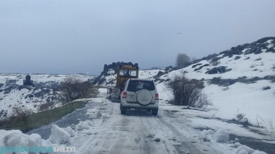 В Армении ведущие к крепости Амберд и озеру Кари дороги пока будут закрыты