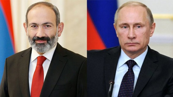 Վլադիմիր Պուտինը շնորհավորել է Փաշինյանին