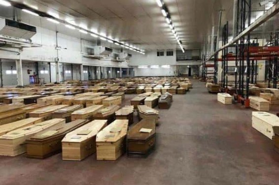 Փարիզի մերձակայքում փակվել է կորոնավիրուսի զոհերի համար նախատեսված մեծ ժամանակավոր դիահերձարանը