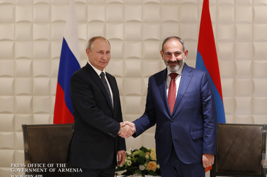 Շնորհավորում եմ Սահմանադրության մեջ փոփոխությունների վերաբերյալ համառուսական քվեարկությունը հաջող անցկացնելու կապակցությամբ. Փաշինյանը՝ Պուտինին
