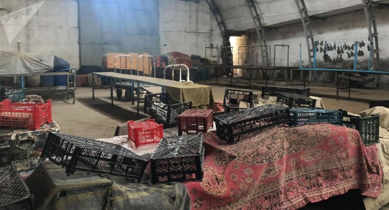 Работа крытого оптового рынка в Гюмри приостановлена, а 