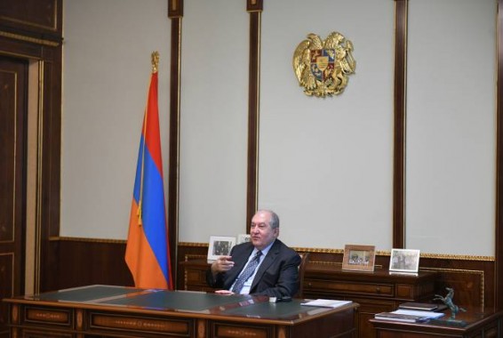 Президент принял для прощальной встречи временного поверенного в делах Великобритании в Армении