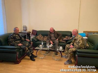 Встреча трех президентов в Арцахе