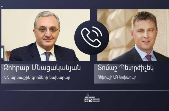 Զոհրաբ Մնացականյանն իր չեխ գործընկերոջ հետ քննարկել է ԼՂ հակամարտության գոտու վերջին զարգացումները