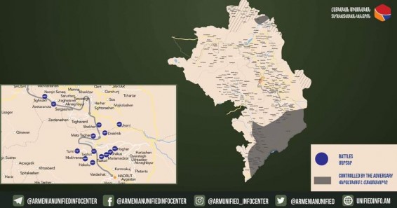 Այսօր մարտական գործողություններ են ընթացել Ավետարանոց և դեպի Սղնախ գյուղի տարածքում և հարակից բլուրներում ու անտառային զանգվածներում.   Արծրուն Հովհաննիսյան