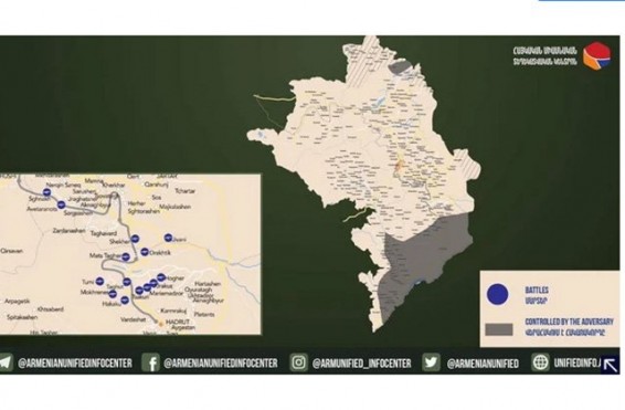 Ռազ­մա­կան գոր­ծո­ղու­թյուն­նե­րից մոտ 25 օր անց‚ երբ ցույց տր­վեց ռազ­մա­ճա­կա­տի քար­տե­զը‚ մար­դիկ իբրև թե հան­կար­ծա­կիի ե­կան. «Իրատես»