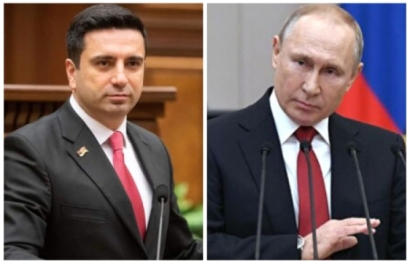 Ալեն Սիմոնյանը Պուտինին համարում է «ԿԳԲ-շնիկ գյադա». Hayeli.am