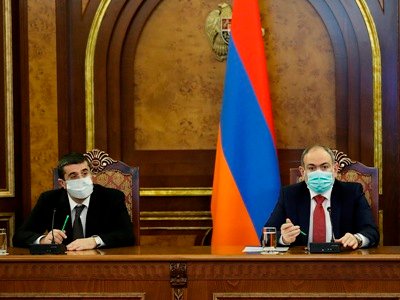 В правительстве Армении состоялось заседание Совбеза опасности под руководством Пашиняна и Арутюняна