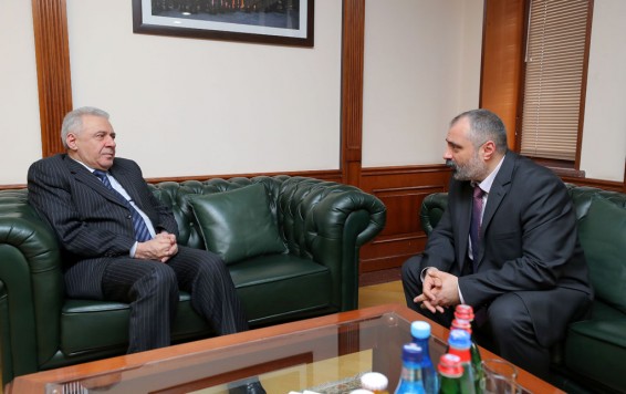 Հանդիպել են Վաղարշակ Հարությունյանն ու Դավիթ Բաբայանը