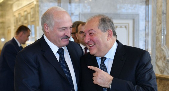 Армен Саркисян поздравил Александра Лукашенко с Днем независимости Беларуси