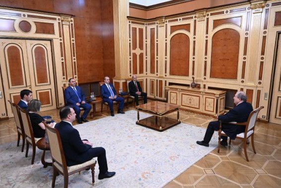 Президент принял глав полиции, СНБ и Службы государственной охраны Армении