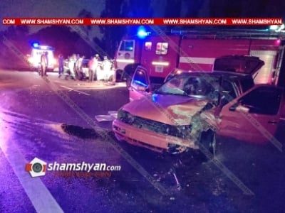 Խոշոր ավտովթար Կոտայքի մարզում. կան տուժածներ