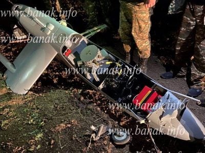 Эксклюзивное фото сбитого азербайджанского беспилотника