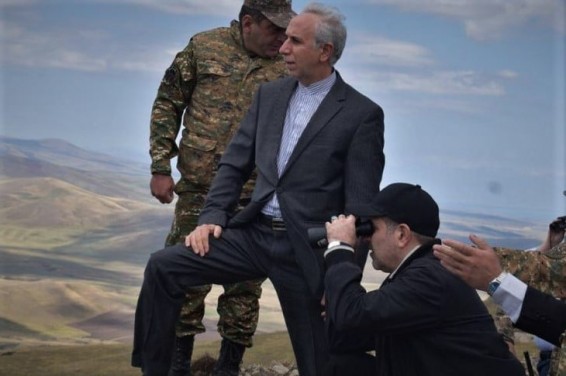 Իրանի դեսպանի այցը տեղի էր ունեցել առաջնագծի հենց այն հատված, որը հարում է թշնամական ժամանակավոր բռնազավթման մեջ գտնվող Քարվաճառին