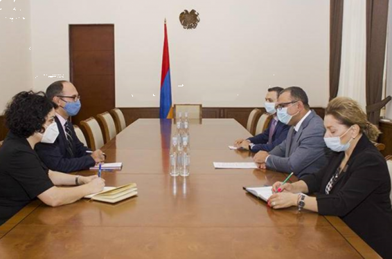 ՀՀ ֆինանսների նախարարն ու Հայաստանում Արժույթի միջազգային հիմնադրամի մշտական ներկայացուցիչը քննարկել են հետագա աշխատանքը
