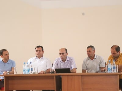 Արցախի պետական նախարարը հանդիպել է Մարտունու շրջանի մի շարք համայնքների բնակիչների հետ