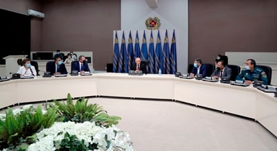 Глава МЧС Армении представил сотрудникам своего нового заместителя