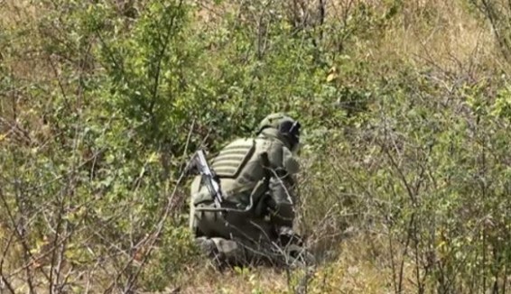 Российские саперы обезвредили 8 боеприпасов, обнаруженных в Мартунинском районе Карабаха