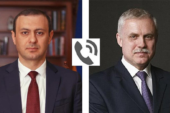 Секретарь СБ Армении и генсек ОДКБ обсудили ситуацию на армяно-азербайджанской границе