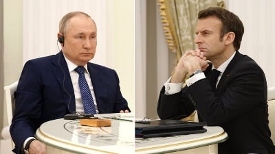 Французы испугались, что ДНК Макрона попадет в руки российских властей