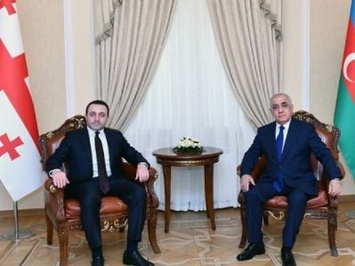 Премьер-министры Грузии и Азербайджана обсудили развитие отношений