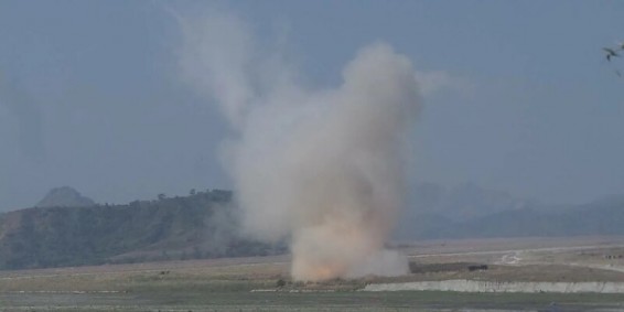 Снаряд разорвался в километре от госграницы с Украиной под Ростовом