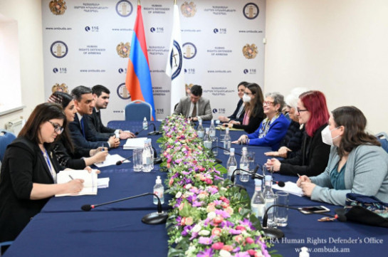 Արման Թաթոյանը Եվրոպական խորհրդարանի պատվիրակությանը ներկայացրել է ադրբեջանական զինված ծառայողների կողմից Հայաստանի սահմանային բնակիչների իրավունքների խախտումները