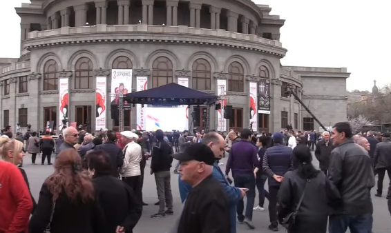 Ազատության հրապարակը՝ հիմա. ՈՒՂԻՂ