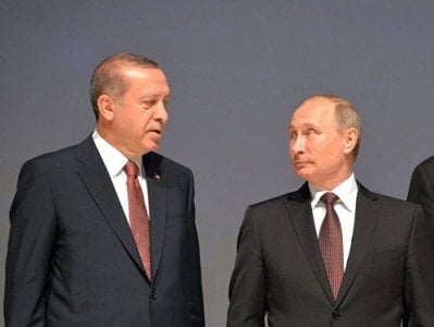 Путин обсудил с Эрдоганом Украину и сотрудничество в сфере энергетики