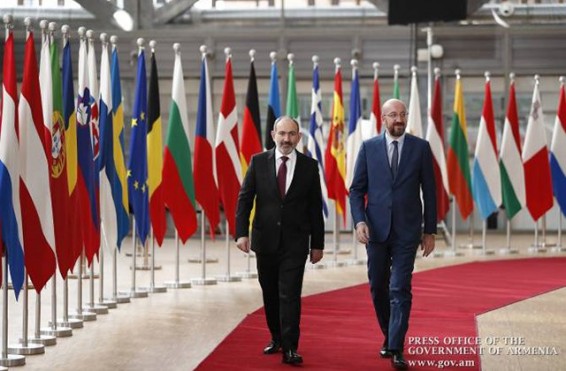 Փաշինյանն ու Միշելը խոսել են Բրյուսելում ձեռք բերված պայմանավորվածությունների կատարման ընթացքի մասին