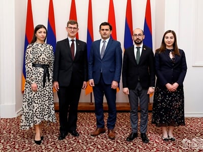 ԱԺ փոխնախագահ Հակոբ Արշակյանն ընդունել է Նիդերլանդների դեսպանին