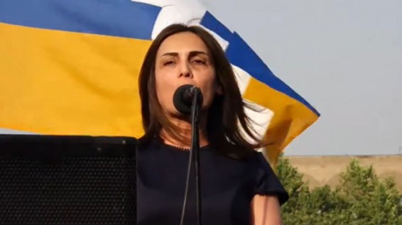 Ինչո՞ւ չեք լսում մեր Հայրենիքի ճիչը, ինչո՞ւ չեք օգնում մեր հողին, ջրին․ Նաիրա Մելիքյան