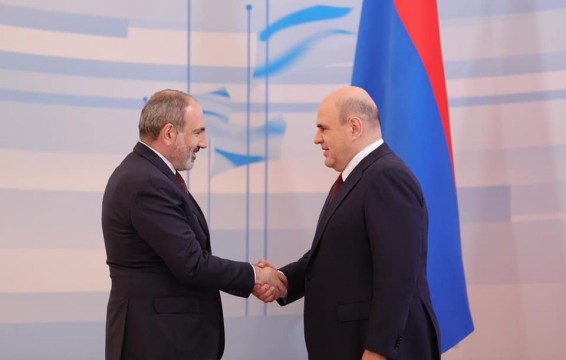 Նիկոլ Փաշինյանը հանդիպել է ՌԴ վարչապետ Միխայիլ Միշուստինի հետ