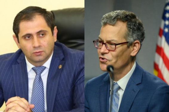 Սուրեն Պապիկյանը շնորհակալություն է հայտնել ԱՄՆ պաշտպանության քարտուղարի քաղաքականության հարցերով տեղակալին՝ իրավիճակին արագ արձագանքելու համար