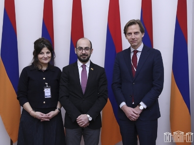 Արթուր Հովհաննիսյանը Նիդերլանդների ներկայացուցիչներին է ներկայացրել ժողովրդավարության ուղղությամբ նախատեսվող ծրագրերը