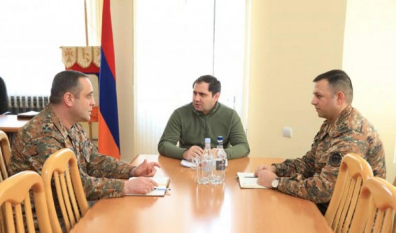 Սուրեն Պապիկյանի այցերը ՊՆ զորամասեր