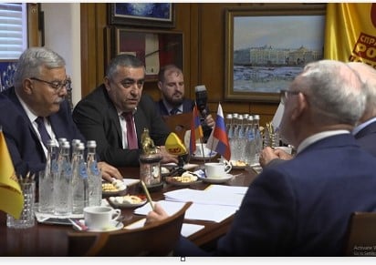 Ադրբեջանի և Հայաստանի միջև հակամարտությունը խաղ է Արևմուտքի ձեռքում. Միրոնովը հանդիպել է ՀՅԴ ներկայացուցիչների հետ