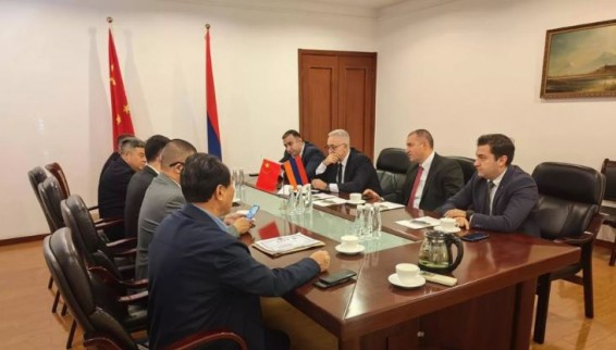 Китай заинтересован в открытии производства в Армении