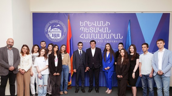 Ուսանողների օրը՝ Բիբլոս Բանկ Արմենիայի կրթաթոշակ ստացած ուսանողների հետ