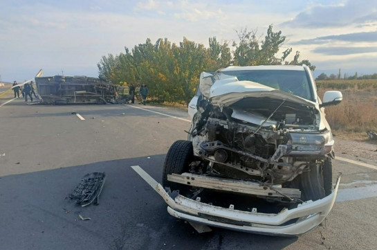 Հերթական վթարը Երևան-Մեղրի ավտոճանապարհին