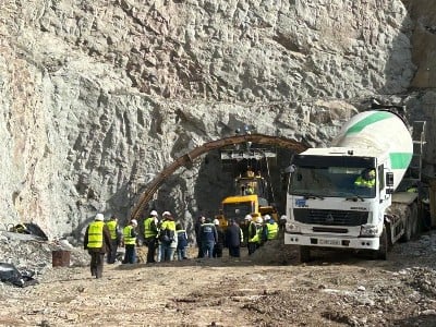 «Հյուսիս-Հարավի» Քաջարան-Ագարակ հատվածում սկսվել է 360 մետրանոց թունելի կառուցման աշխատանքները