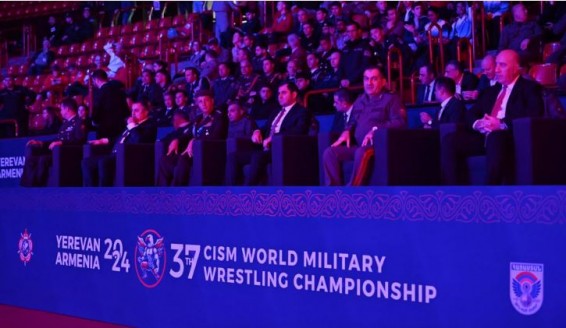 В Ереване стартовал 37-й Армейский чемпионат мира по борьбе среди военнослужащих