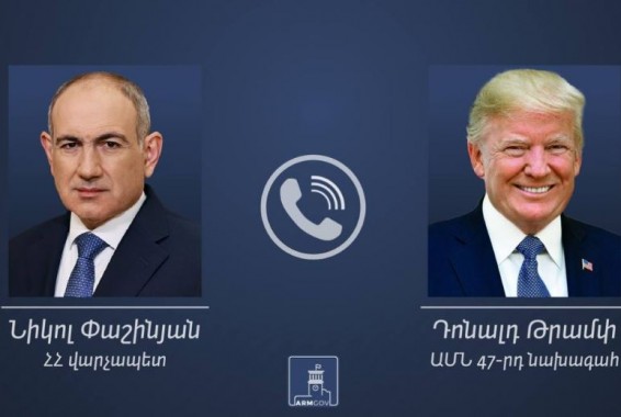 Пашинян назвал позитивным свой разговор с Трампом