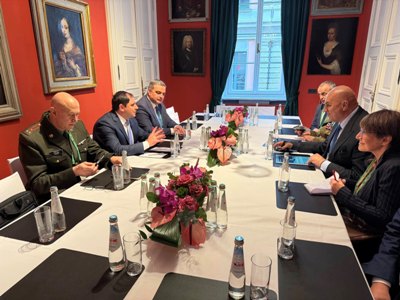 Պապիկյանն ու Իտալիայի ՊՆ նախարարը քննարկել են պաշտպանության ոլորտում համագործակցության հարցերը