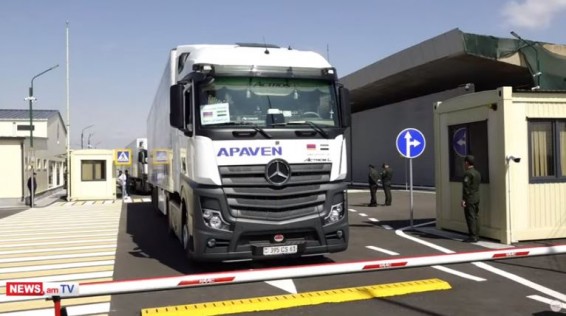 КПП «Маргара» на армяно-турецкой границе открылся для транспортировки  гуманитарной помощи в Сирию