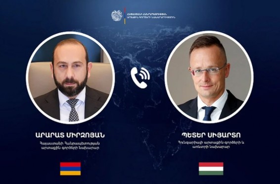 Главы МИД Армении и Венгрии обсудили двустороннюю повестку, мирный договор РА с Азербайджаном и сотрудничество с ЕС