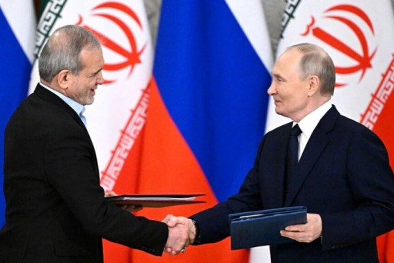 Путин внес на ратификацию в Думу договор о стратегическом партнёрстве с Ираном