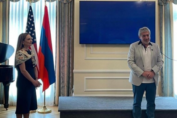 В посольстве Армении в США состоялся прием в честь прибывшей в Вашингтон команды «Starmus»