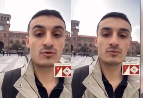 Азербайджанский блогер обвиняется в Армении за призывы, направленные на насильственный подрыв конституционного строя и отказ от суверенитета