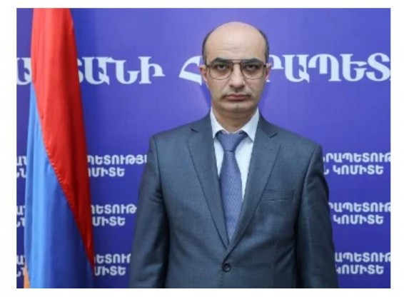 Геворк Хачатрян назначен на должность советника главы Следственного комитета Армении